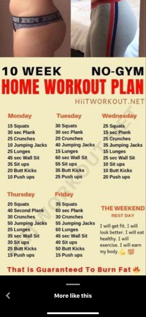 Home Workout Plan, Summer Body Workout Plan, Gym Home, Workout Routines For Beginners, Month Workout, Summer Body Workouts, Workout For Flat Stomach, Pencak Silat, Quick Workout Routine