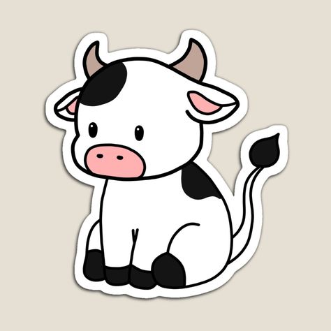 Bouquet Toppers, Cow Decals, Cow Vinyl Decals, Cute Cow Stickers Printable, Kawaii Cow Sticker, Cow Car Stickers, Cute Baby Cow, Cute Laptop Stickers, Cow Png