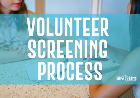 How To Get Volunteers, Church Nursery Organization, Childrens Ministry Director, Ministry Fair, Volunteer Training, Volunteer Application, Nonprofit Management, Volunteer Recruitment, Recruitment Process