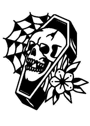 Excited to share the latest addition to my #etsy shop: Digital Download Tattoo Style "Coffins" https://etsy.me/36FM4nH #horrorgothic #skull #tattoo #coffin #svgdownload #skulltattoo #coffintattoo #tattoosvg #tattoodesign Traditional Coffin Tattoo, Flash Art Tattoos, Coffin Tattoo, Traditional Black Tattoo, Flash Tattoo Designs, Doodle Tattoo, Old School Tattoo Designs, Traditional Tattoo Design, Traditional Tattoo Art