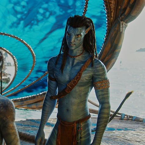 Sam Worthington as Jake Sully, in “Avatar: The Way of Water” (2023). Jake Sully Avatar, Sully Avatar, Avatar Theme, Avatar Poster, Avatar Video, Jake Sully, Sam Worthington, Water Icon, Avatar The Way Of Water