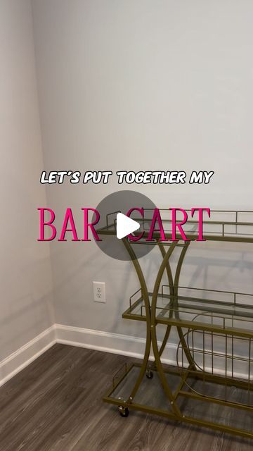 faith | fashion | lifestyle | vlogs on Instagram: "i can’t wait to decorate the wall now !! 

keep up with the moving/home decor vlogs over on my tiktok 🥰🥰 

#explorepage #decor #homedecor #barcart #barcartstyling #barcartdecor #boba #matcha #kitchen #kitchendecor #barcartstyle" Serving Cart Decor Ideas, Tea Cart Ideas, Bar Cart Styling Ideas, Bar Decoration Ideas, Boba Matcha, Bar Decor Ideas, Cart Ideas, Bar Cart Styling, Moving Home