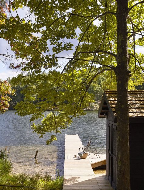 Amy Meier Michigan Lake House Tour Lake Michigan Lake House, Reclaimed Wood Ceiling, Michigan Lake, Brick Siding, Surprises For Husband, Lake Cabin, Family Of Five, Wood Cladding, Fancy Houses