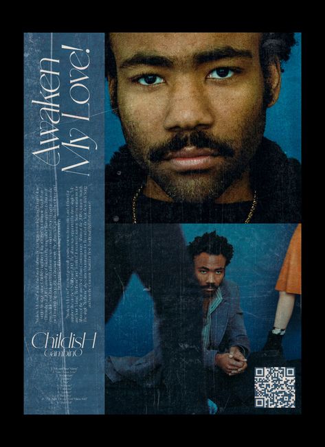 Awaken My Love Wallpaper, Childish Gambino Poster, Awaken My Love, Nike Poster, Future Poster, Donald Glover, Childish Gambino, Poster Room, Blue Poster