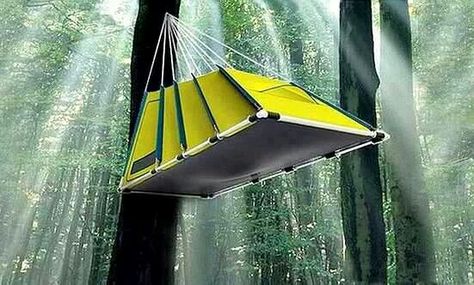 High up Suspended Tent, Tent Camping Beds, Tree Tent, Hanging Tent, Outdoor Shelters, Lightweight Tent, Hammock Tent, Tent Design, Camping Bed