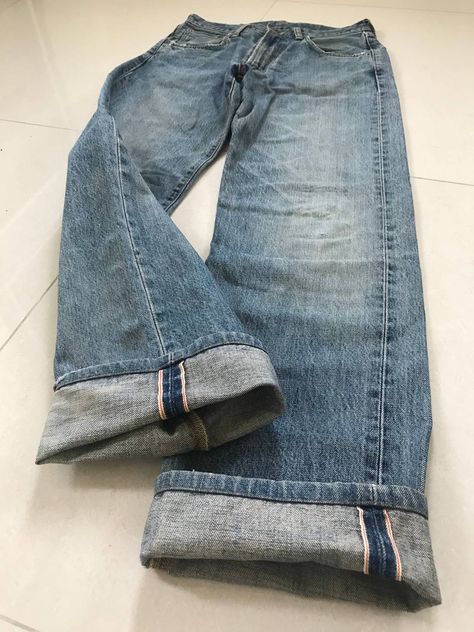 Edwin Vintage Edwin 505 Selvedge Distressed Denim Jeans W28,l30 | Grailed Men's Bottoms, Distressed Denim Jeans, Distressed Denim, Mens Bottom, Grey Jean, Levi Jeans, Denim Jeans, Outfit Inspo, Pants