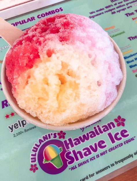 Ululani's Hawaiian Shave Ice: The Best Hawaiian Shaved Ice Shave Ice Syrup Recipe, Shave Ice Hawaii, Sno Cone Syrup, Shaved Ice Recipe, Hawaiian Ice, Snow Cones Recipes, Shaved Ice Syrup, Maui Food, Icee Recipe