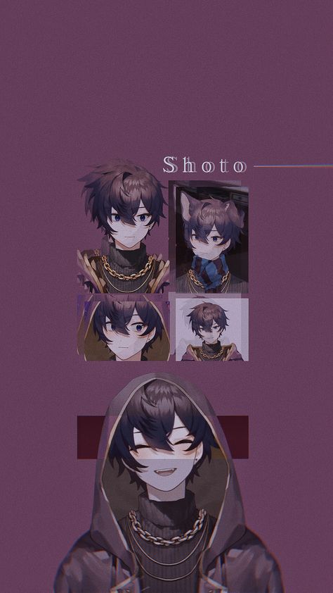 Shxtou Vtuber Wallpaper Phone, Shxtou Wallpaper Hd, Shxtou Wallpaper, Cool Anime Wallpapers, Anime Artwork Wallpaper, Character Wallpaper, Anime Stickers, Cool Anime Pictures, Anime Couples Drawings