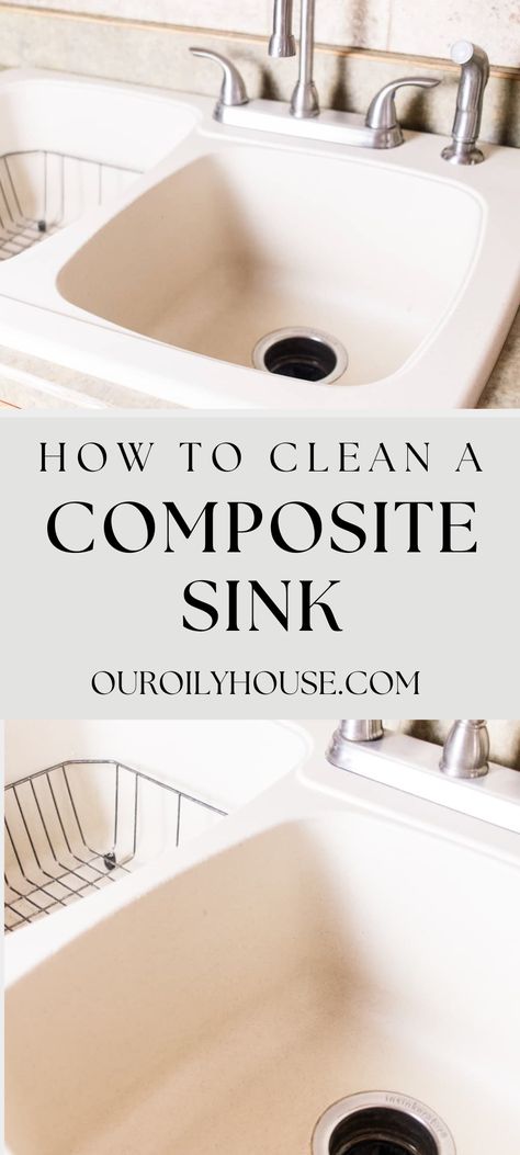 Cleaning White Sink, Cleaning Composite Sink, How To Clean Granite Composite Sink, How To Clean Corian Sink, Quartz Composite Kitchen Sink, Cleaning Granite Composite Sink, White Composite Sink, How To Clean Sink, How To Clean Kitchen Sink