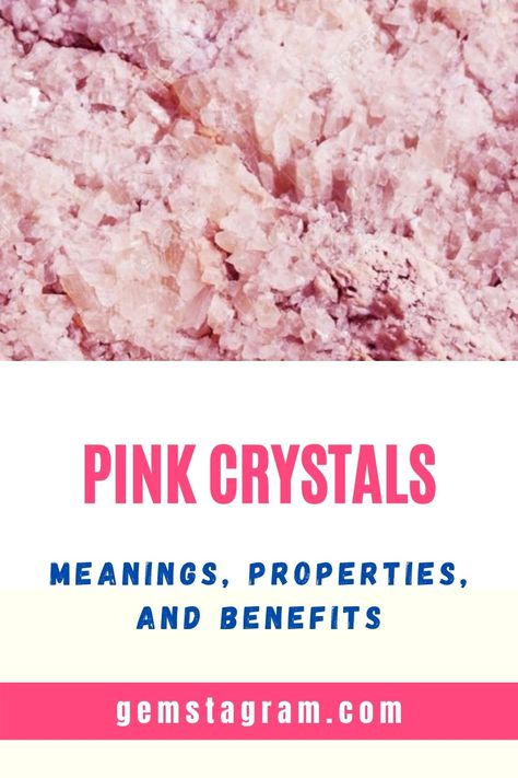 Crystals Meanings, Stone For Protection, Crystal Meanings, Crystal Stones, Pink Stone, Pink Crystal, Interesting Facts, Facts About, Sugar Scrub