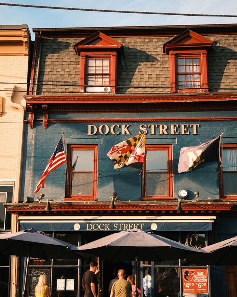 Dock Street vintage sign, Annapolis, Maryland Mid Atlantic Aesthetic, Annapolis Maryland Aesthetic, Annapolis Aesthetic, Vintage New England Aesthetic, Baltimore Maryland Aesthetic, Maryland Aesthetic, Maryland Travel, East Coast Aesthetic, New England Aesthetic