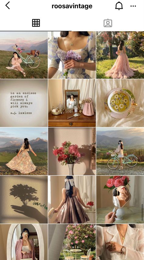 #vintage #pinkdress #cottagecore #instafeed #vintageaesthetic #instagramfeedideas #softaesthetic | #vintageedites #softgirloutfits #aestheticgirl #aestheticedits #vintagefeed #feedideas #romanticdestinations #romanticaesthetic #romanticsoftgirl #cottagecorestyle #cottagecoreoutfits #cottagegirl #cottage tromanticdress #cottagedress #instaideas #instagram #cutegirl #romanticgirl #romanticdress #countrygirl Insta Feed Goals, Instagram Feed Goals, Aesthetic Instagram Feed, Instagram Feed Tips, Ig Feed Ideas, Best Instagram Feeds, Instagram Feed Planner, Feed Goals, Instagram Feed Layout