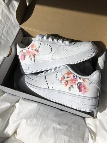 New Air Force 1, Custom Nike Air Force 1, Custom Nike Air Force, Custom Shoes Diy, Custom Nike Shoes, Air Force 1 Custom, Custom Air Force 1, Custom Nike, Cute Nike Shoes