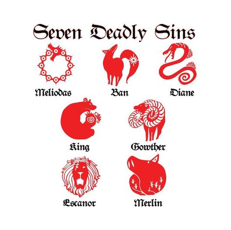 Seven Deadly Sins | Heroes Wiki | Fandom 7 Deadly Sins Symbols, Seven Deadly Sins Symbols, 7 Deadly Sins Tattoo, Deadly Sins Tattoo, Sins Tattoo, Seven Deadly Sins Tattoo, Anime Seven Deadly Sins, Cool Animes, Shen Long Tattoo