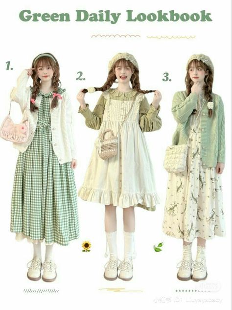 Retro Summer Fashion, Nobody Is Gonna See Me Outfit, Sweet Outfits Girly, Kawaii Clothes Outfits, Fashion Dreamer, Cute Japanese Fashion, Otome Fashion, Girly Kei, Vestidos Anime