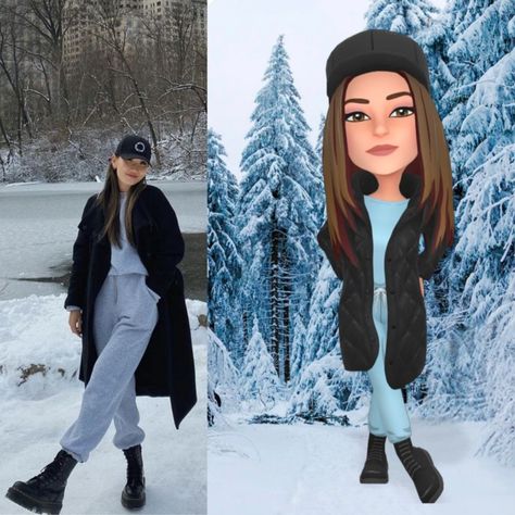 #bitmoji#outfit#snapchat Bit Emoji Outfits Snapchat Winter, Aesthetic Winter Bitmoji Outfits, Fall Bitmoji Outfits 2023, Snap Bitmoji Outfit Ideas Winter, Snapchat Avatar Outfits Aesthetic, Snapchat Outfits Bitmoji Aesthetic, Snapchat Dress Ideas Bitmoji, Cute Winter Bitmoji Outfits, Winter Bitmoji Outfits Snapchat