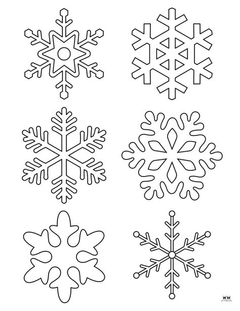 Snow Flake Coloring Page, Snowflake Lino Print, Snowflakes Kindergarten, Snow Flake Template Free Printable, Snowflake Coloring Pages Free Printable, Snowflakes Printable, Snowflake Print, Geometric Snowflake, Snow Flakes Printable