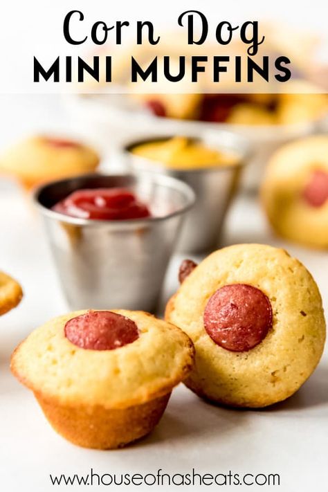 Dog Muffins, Homemade Corndogs, Mini Banana Muffins, Ginger Muffins, Corn Dog Muffins, Mini Corn Dogs, Homemade Soft Pretzels, Baked Corn, Fair Food