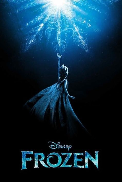 Frozen ... such a cute movie - my kids loved it & are still singing the songs.  Yes, we'd go see it again :-) Frozen Poster, Frozen 2013, Disney Movie Posters, Animation Disney, Frozen Movie, Frozen Disney Movie, Disney Posters, Film Disney, Frozen Disney