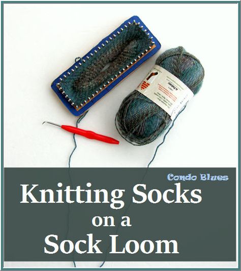 Sock Loom Patterns Tutorials, Loom Mittens, Sock Loom Patterns, Alternative Knitting, Knitting Nook, Loom Socks, Yarn Loom, Sock Loom, Knit Loom