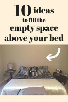 Shelf Over Bed Ideas, Ideas For Above Bed, Over Bed Ideas, Shelf Over Bed, Easy Diy Wall Decor, Shelf Above Bed, Diy Wall Decor Ideas, Bathroom Storage Hacks, Layered Bedding