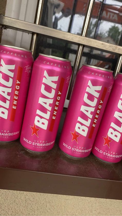 Black Energy, Wild Strawberries, Pink Drinks, Energy Drinks, Energy, Collage, Pins, Quick Saves, Black