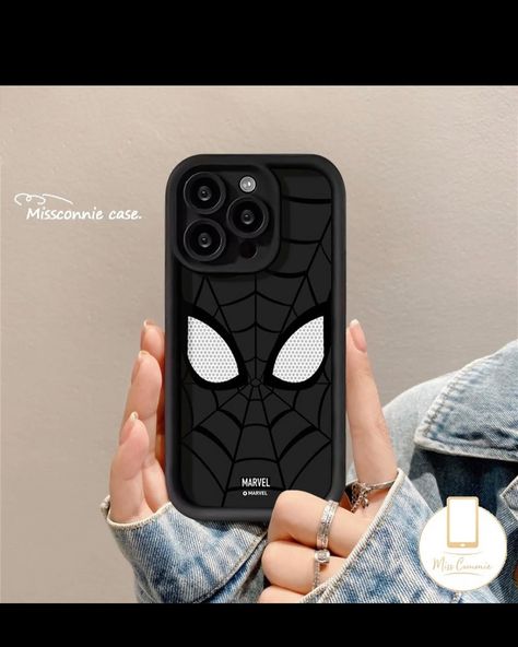 New Premium Black Spider IPhone Back Case Price : 1799 #cases #iphonex #iphonecases #viralcase #spider #cases Iphone Back Case, Spider Man Web, Cartoon Marvel, Diy Phone Case Design, Marvel Couples, Black Spiderman, Iphone 6plus, Spark Go, Trendy Phone Cases