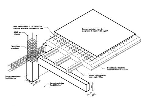 Concrete slab construction with ceiling structure cad drawing details dwg file Reinforced Concrete Structure Detail, Concrete Structure Detail, 2d Autocad Drawing, Steel Frame Structure, Drawing Details, Concrete Posts, Brick Detail, Concrete Column, Deck Construction