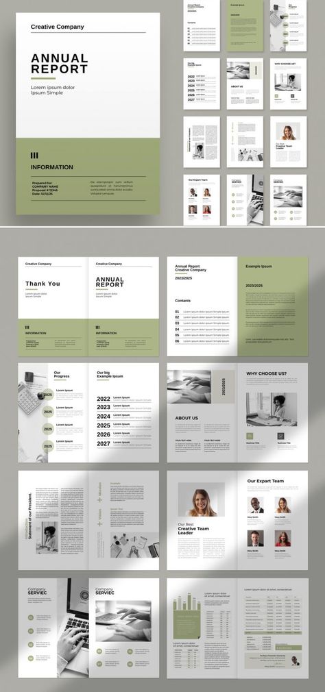 Annual Report Brochure Template for Adobe InDesign Business Newsletter Design, Business Report Design, Newsletter Design Layout, Annual Report Layout, Report Design Template, Report Layout, Architecture Design Ideas, Indesign Layout, Page Layout Design