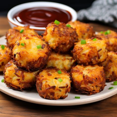 Sausage Hashbrown Bites!!! Hashbrown Appetizer, Sausage Hashbrown Bites, Hashbrown Bites, Sausage Bites, Tin Recipes, Simple Family Meals, Crispy Hashbrowns, Hashbrown Recipes, Breakfast Meals