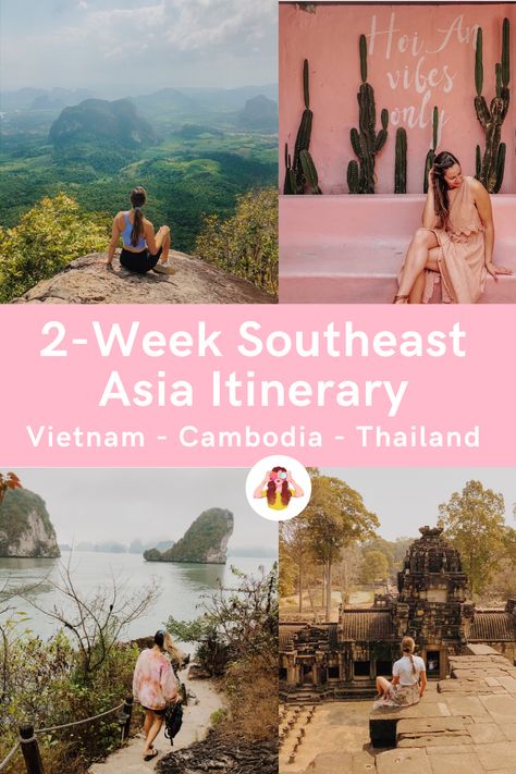 Thailand And Cambodia Itinerary, Southeast Asia Itinerary 2 Weeks, Thailand And Vietnam Itinerary, Vietnam Cambodia Thailand Itinerary, Vietnam Laos Cambodia Itinerary, Cambodia Travel Guide, Vietnam Cambodia Itinerary, Southeast Asia Itinerary, 2 Weeks In Thailand