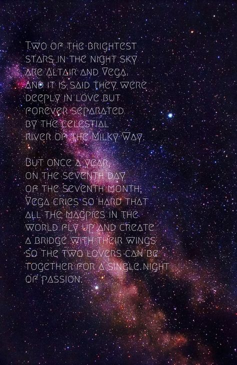 Altair and Vega long lost lovers Altair And Vega Stars, Altair And Vega, Altair Star, Romantic Astronomy Quotes, Poems About Stars And Love, Poem On Galaxy, Stars Aligned Quotes Love, Poetry About Outer Space, Star Facts Astronomy