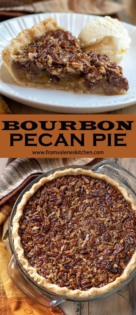 Pecan Pie Thanksgiving, Bourbon Pecan Pie Recipe, Pecan Pie Recipe Southern, Bourbon Pecan Pie, Best Pecan Pie, Pecan Pie Easy, Pie Thanksgiving, Pecan Bars, Pecan Pie Recipe