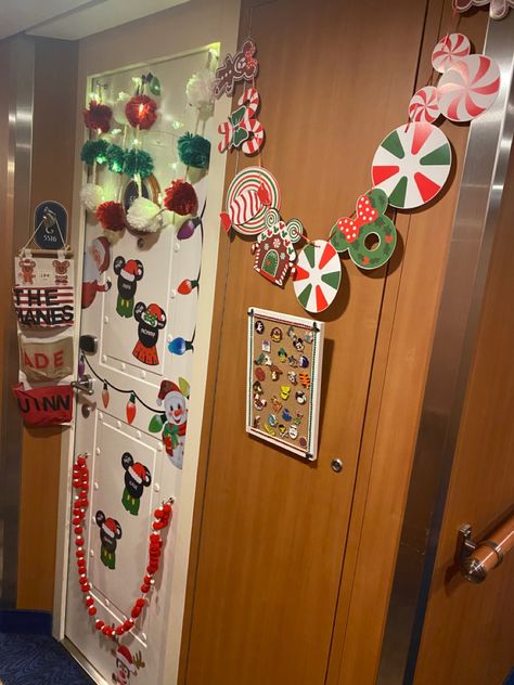 Disney Cruise Line Christmas Door Decorations, Disney Merrytime Cruise Door Decorations, Disney Resort Window Decorations Christmas, Cruise Christmas Door Decorations, Disney Cruise Christmas Door Decorations, Christmas Cruise Door Decorations, Disney Cruise Door Decorations Ideas, Disney Cruise Door Decorations Printable, Cruise Decorations