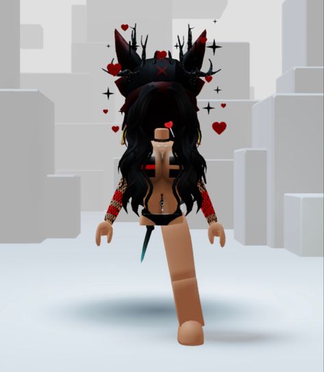 Sus Roblox Avatars, Roblox Wedgiecore, Avatar Outfits, Roblox Video, Royal High Outfits Ideas Cheap, Emo Fits, Emo Roblox Avatar, Black Hair Roblox, Roblox Animation