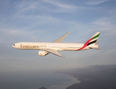 An Emirates Boeing 777-300ER. Emirates Flights, 777 300er, Dubai Airport, 1 October, Emirates Airline, New Service, International Airlines, Summer Escape, Boeing 777