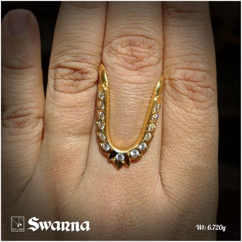 GSJPL - Do let us know for more details Vanku Rings Gold, Kalyanam Ring Designs, Gold Vanki Ring Designs, Rings Gold Simple, Swarna Jewellers, Vanki Designs Jewellery, Vanki Ring, Bangle Design, Gold Bracelet Simple