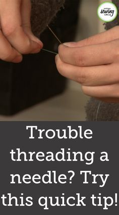 Threading Sewing Machine Needle Hacks, Threading Needle Hacks, Thread Needle Hack, Needle Threading Hacks, How To Thread A Needle, How To Thread Embroidery Needle, Threading A Needle, Sewing Piping, Dressmaking Patterns