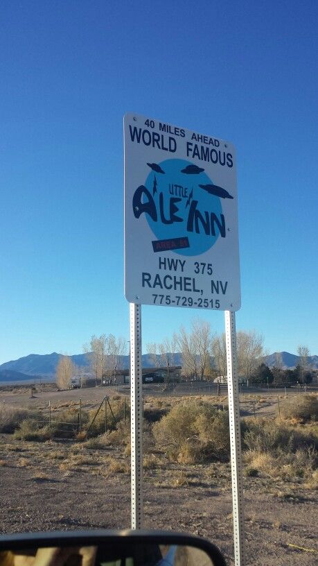 *Ale-Inn in Extraterrestrial Highway 375 Rachel, NV.* Summer Vacation Drawing, Extraterrestrial Highway, Vacation Drawing, Neon Desert, Cryptidcore Aesthetic, 50 States Travel, Roswell Incident, Great American Road Trip, Nevada Desert