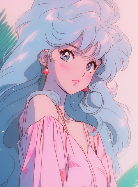 90s Anime Illustration, 90s Anime Art Style Tutorial, Fairy Utopia, 90s Shoujo Manga, 90s Anime Fashion, 90s Anime Art Style, Shoujo Pfp, 90s Anime Art, 90s Anime Style