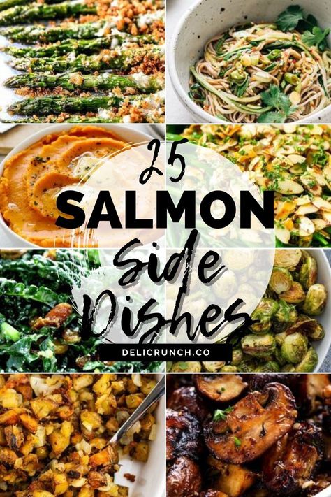 Salmon Side Dishes, What To Serve With Salmon, Grilled Salmon Dinner, Salmon Sides, Side Dishes For Fish, Side Dishes For Salmon, Pasta Side Dishes, Pasta Rice, Rice Side Dishes