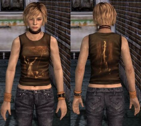 Silent Hill Video Game, Cheryl Mason, Horror Protagonist, Heather Mason, Video Game Outfits, Classic White Dress, Female Protagonist, Red Bodycon Dress, White Bodycon Dress