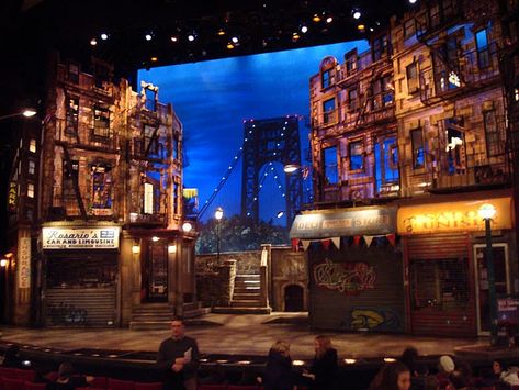 In the Heights Set | the best Broadway musicals I've seen, the now defunct 'In The Heights ... American Neighborhood, It's Been So Long, Theatre Inspiration, Theatre Scene, Family Music, Broadway Show, Set Design Theatre, Stage Set Design, Tony Award