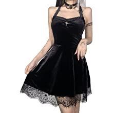 Clothes For Women Black, Velvet Vintage Dress, Grunge Dresses, Goth Dresses, Dress Grunge, Black Corset Dress, Vintage Velvet Dress, Vintage Party Dresses, Punk Dress