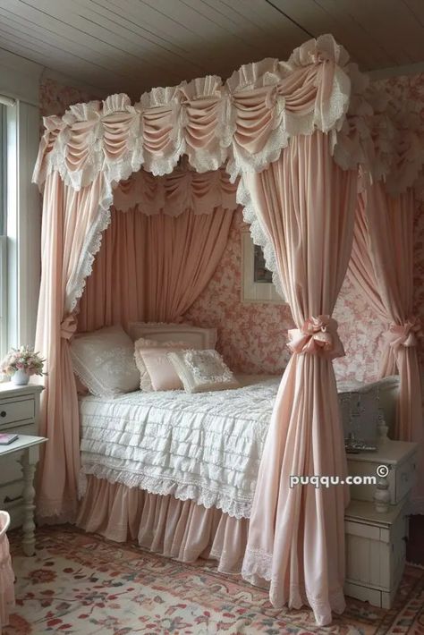 Princess Bedroom Ideas: Creating a Magical Haven for Your Little Royalty - Puqqu Functional Bedroom Ideas, Princess Bedroom Ideas, Pastel Furniture, Fairytale Bedroom, Aesthetic Bedrooms, Princess Bedrooms, Functional Bedroom, Castle Bed, Bed Canopies