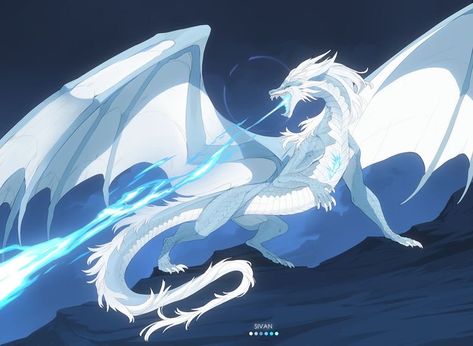 Pet Anime, Mythical Creatures Fantasy, Wings Of Fire Dragons, Dragon Artwork Fantasy, Dragon Sketch, Cute Fantasy Creatures, Fantasy Beasts, Dragon Pictures, White Dragon