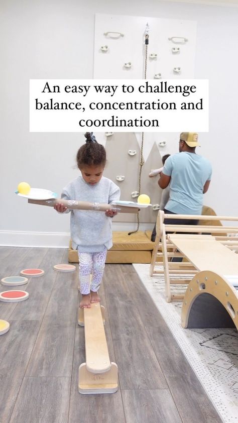 Balance Beam Activities, Brain Gym For Kids, Empty Paper, Games To Play With Kids, Physical Activities For Kids, Kindergarden Activities, Indoor Games For Kids, Kindergarten Learning Activities, Baby Learning Activities