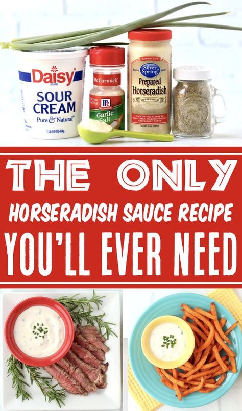 Horseradish Cream Sauce Recipe Recipe For Prime Rib Roast, Recipe For Prime Rib, Horseradish Sauce Recipe, Prime Rib Sauce, Pumpkin Alfredo Sauce, Prime Rib Steak, Balsamic Dressing Recipe, Horseradish Cream Sauce, Homemade Chocolate Sauce