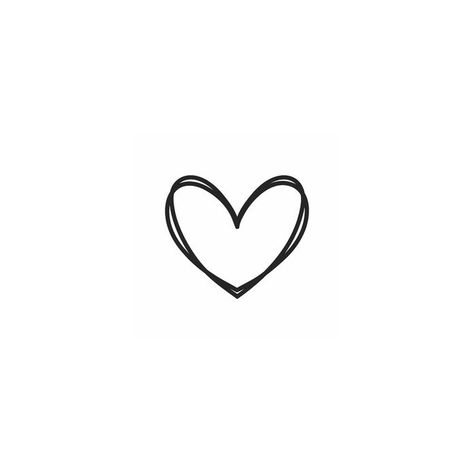 Heart To Draw, Heart Astethic, Black Heart Icon, Vision Board Titles, Heart Line Drawing, 2025 Wallpaper, Draw Heart, Heart Pic, Heart Doodles