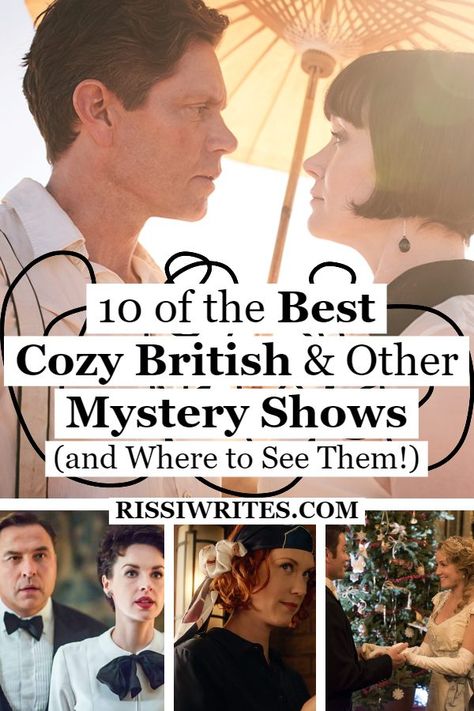 Best British Mystery Series, British Shows, Mystery Movies To Watch List, British Movies To Watch, Cozy Tv Shows, Mystery Movies To Watch, Best British Movies, Best Mystery Series, British Mystery Series